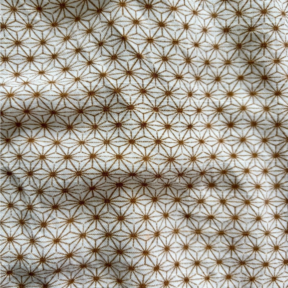 Roxy White and Tan crop Blouse XL - Picture 9 of 10